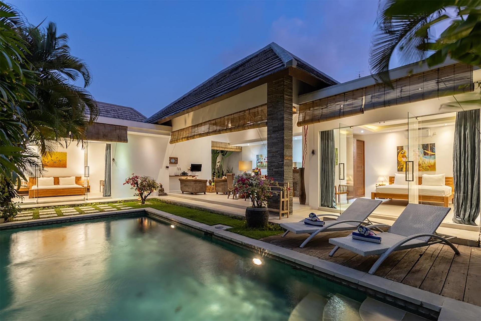 Villa Lotus By Optimum Bali Villas 塞米亚克 外观 照片